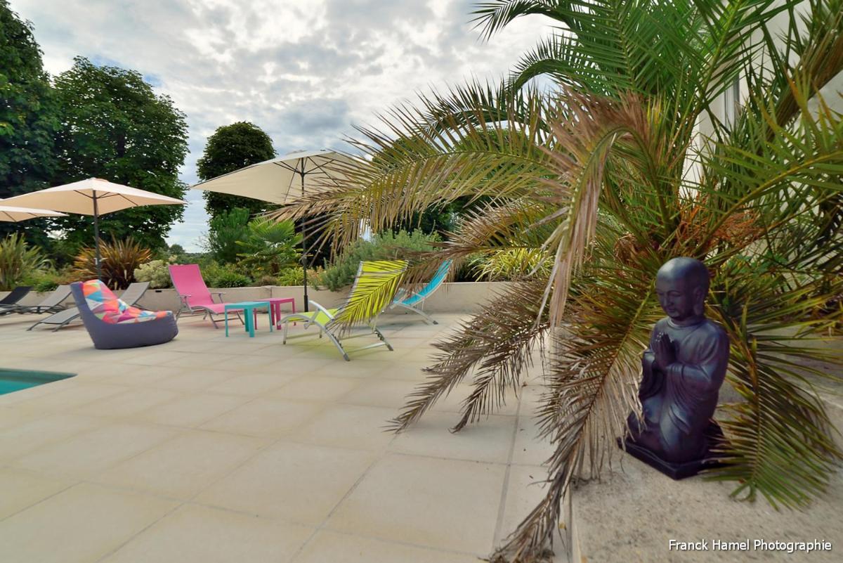 Le Clos Des Oiseaux Saintes Exterior foto